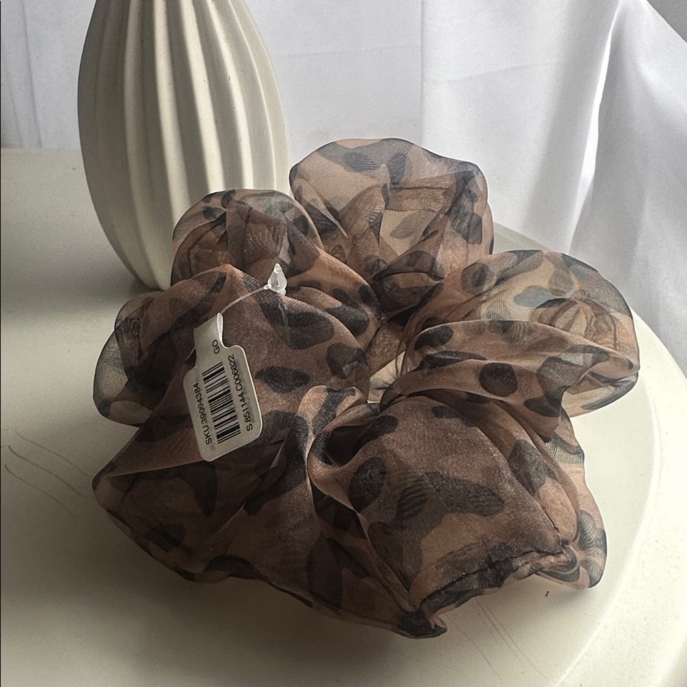 Leopard Print Scrunchie by Ann Taylor